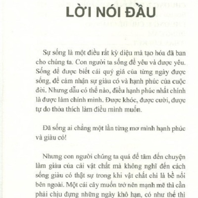 Dưỡng Tâm Giàu Có - Dưỡng Thân Nghèo Khó