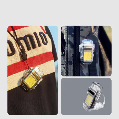 Đèn Led Mini Siêu Sáng 4in1 Plasma đa chức năng có pin sạc USB C tạo nhiệt Plasma chống gió chống nước - Hàng Chính Hãng