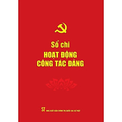 Sổ Chi Hoạt Động Công Tác Đảng - ST