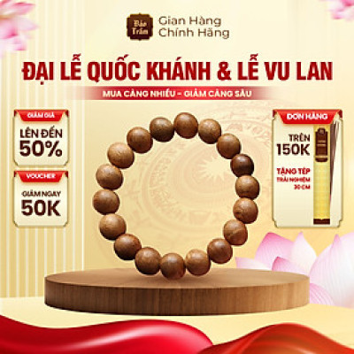  Vòng Trầm Hương 15 ly – 15 Hạt – Cao Cấp | Bảo Trầm – Trầm Tự Nhiên 100%, Hương Dịu Thanh – Hộ Thân Bình An