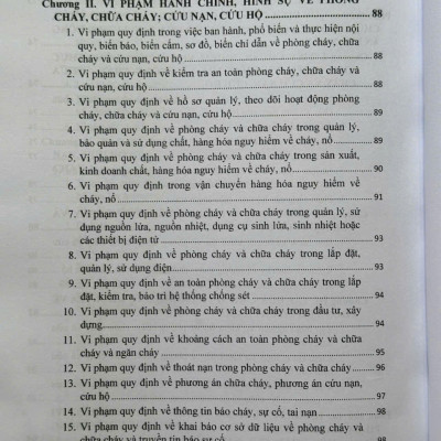 Sách Luật Phòng Cháy, Chữa Cháy Và Cứu Nạn Cứu Hộ - Quy Định Pháp Luật Về Công Tác Cứu Nạn, Cứu Hộ Của Lực Lượng Phòng Cháy Và Chữa Cháy (V2550T)