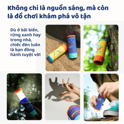 Đèn pin mini siêu sáng cầm tay cho bé Mideer Outdoor Adventure Flashlight