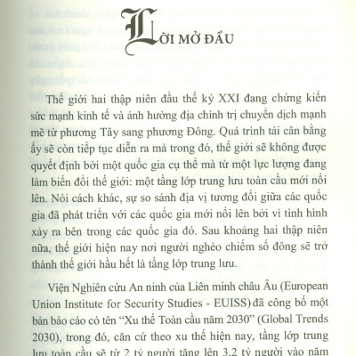 Đặc Trưng Và Vai Trò Của Tầng Lớp Trung Lưu Ở Việt Nam (Sách chuyên khảo)
