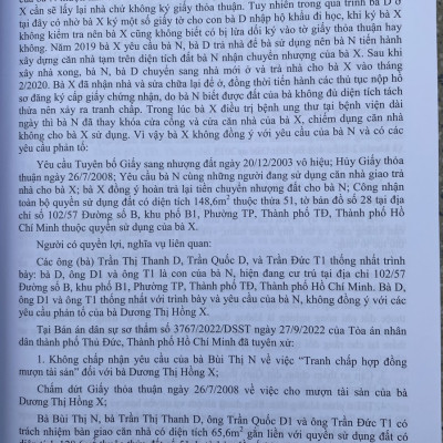 Tuyển Tập Các Bản Án Của Toà Án Nhân Dân Cấp Cao Về  Dân Sự Và Tố Tụng Dân Sự