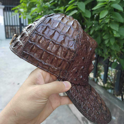 Nón da cá sấu thật 