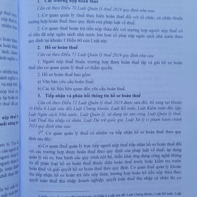 Sách Chỉ Dẫn Áp Dụng Luật Quản Lý Thuế sđ, bs 2024 – Những Quy Định Mới Trong Công Tác Kế Toán Dành Cho Các Loại Hình Doanh Nghiệp (V2557T)