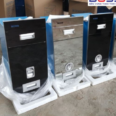 Thùng gạo Tundo ATCT260 mặt gương phím ấn Boss R214*C650*S460 mm