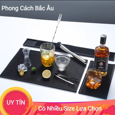 COMBO THẢM LÓT QUẦY BAR CAO SU 45X30CM