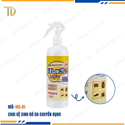 Dung dịch vệ sinh túi da, chai vệ sinh Sofa, chai vệ sinh nội thất bảo vệ da chống nấm mốc