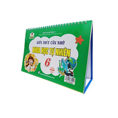 Bộ Lịch Kiến Thức Cần Nhớ Khoa Học Tự Nhiên 6 (Dùng Chung Các Bộ SGK Hiện Hành) (HA)