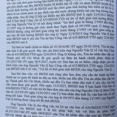 Tuyển Tập Các Bản Án của Toà Án Nhân Dân Cấp Cao  về Hành Chính - Kinh Doanh Thương Mại - Hôn Nhân Gia Đình - Lao Động