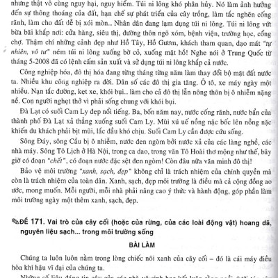 270 Đề Và Bài Văn Hay Lớp 8