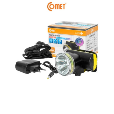 Đèn Pin Sạc Led Đội Đầu Comet đa năng bảo hành 6 tháng