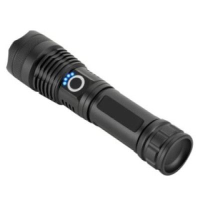 Đèn Pin Cầm Tay Siêu Sáng P50 Có Đèn Báo Dung Lượng Pin Mẫu Mới Tặng Kèm Pin 16850 Và Cáp Sạc FULLBOX - Chính Hãng 