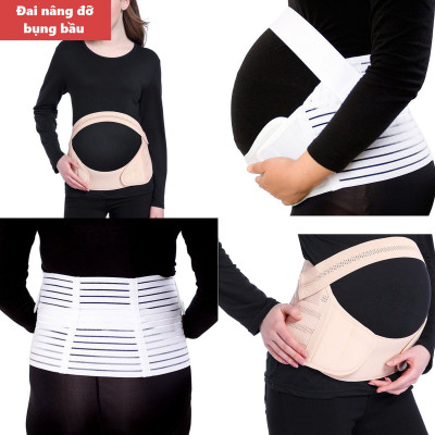 Bộ Đai Đỡ Bụng Bầu Cho Mẹ Bầu Cao Cấp - Chọn Cỡ - Sử Dụng Làm Đai Nịt Bụng Bầu Sau Sinh Size L (Bụng 80-115cm) từ 45 - 60kg; XL (Bụng 87-126cm) từ 55-70kg; 2XL (Bụng 95 – 135cm) từ 70-90kg Chính Hãng Dododios