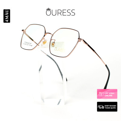 Gọng kính cận F63088 chất liệu titan thời trang mắt kính OURESS nam nữ siêu nhẹ siêu bền