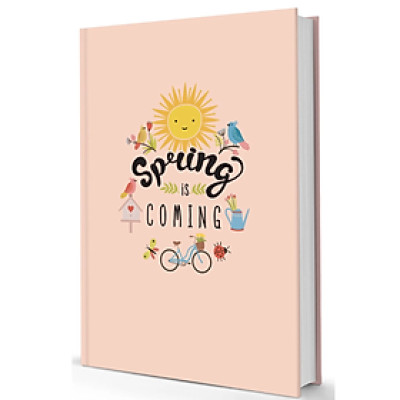 Sổ Tay Bìa Cứng: Phong Cách Sống – Spring Is Coming