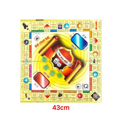 cờ tỷ Phú - bàn lớn 43 cm