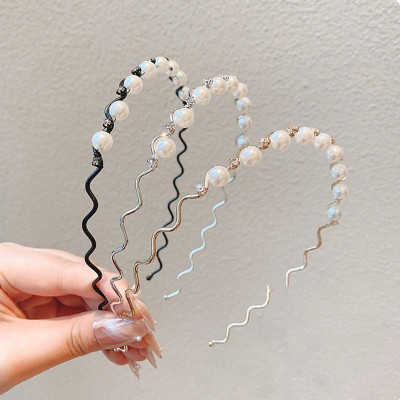 Set 2 Kiểu Băng Đô Ngọc Trai Hàn Quốc Thời Trang