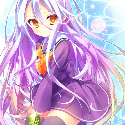 Tranh Poster SET 3 tấm No Game, No Life A4 tấm khác nhau