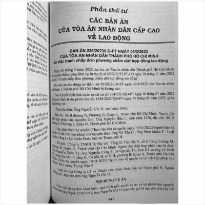 Sách Tuyển Tập Các Bản Án Của Tòa Án Nhân Cấp Cao Về Hành Chính - Kinh Doanh Thương Mại - Hôn Nhân Gia Đình - Lao Động (Dành cho Thẩm phán, Thẩm tra viên, Hội thẩm, Kiểm sát viên, Luật sư và các học viên tư pháp ) - TS. Trần Văn Hà (V2446A)