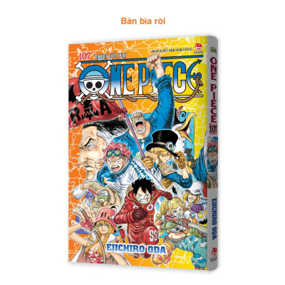 Sách - One Piece - Tập 107 - “Anh Hùng Huyền Thoại” - Bản Bìa Áo