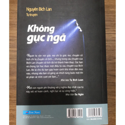 Tự Truyện Nguyễn Bích Lan - Không Gục Ngã (Tái Bản)