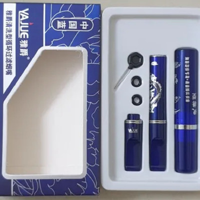 Bộ Lọc Thuốc Cao Cấp Khắc Hình Hoa Văn Rồng Xanh Cho Người Chơi Hệ Phong Thuỷ FULLSIZE-FULLBOX