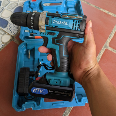 Makita Máy Khoan Pin Cao Cấp - Máy Bắt Vít Lõi Đồng, Đầy Đủ Phụ Kiện Loại Tốt