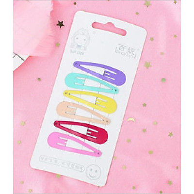 Sét 6 kẹp tóc nhiều kiểu Hàn Quốc đang hot KAH88