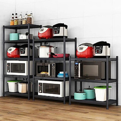 Kệ lò vi sóng đa năng Thép Carbon cao cấp, kệ để đồ nhà bếp siêu chịu lực 300kg sơn tĩnh điện chống bong tróc, kệ nhà bếp