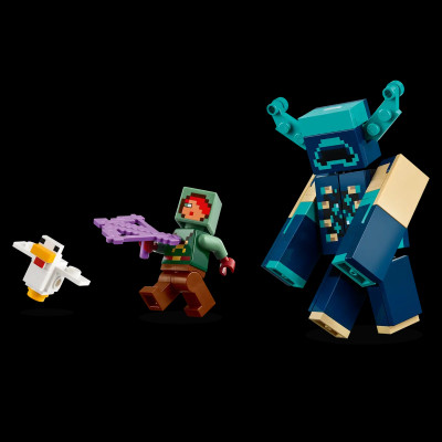 Đồ Chơi Lắp Ráp Cuộc Chạm Trán Warden - Lego Minecraft 21274 (238 Mảnh Ghép)