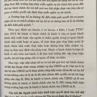 100 câu hỏi giải quyết tranh chấp về đất đai tại Toà án