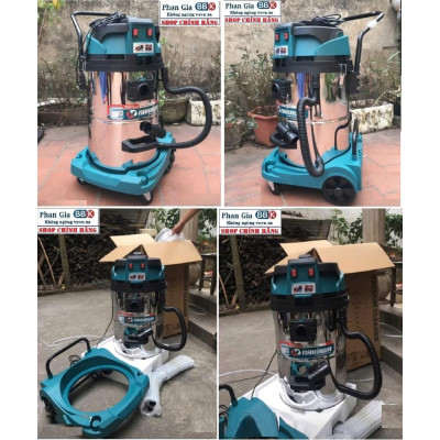 [chính hãƞg] Máy Hút Bụi Công Nghiệp NAKAWA, 3 Chức năng Hút khô+ Hút ướt +Thổi, Động Cơ Lõi Đông, Bảo hành 12 Tháng