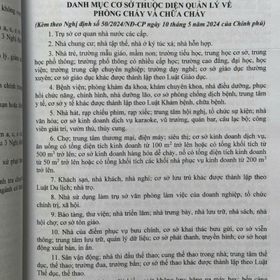 Sách Luật Phòng Cháy, Chữa Cháy Và Cứu Nạn Cứu Hộ - Quy Định Pháp Luật Về Công Tác Cứu Nạn, Cứu Hộ Của Lực Lượng Phòng Cháy Và Chữa Cháy (V2550T)