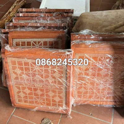 Bàn cờ tướng bằng gỗ hương đá tuyệt đẹp kt 55×60×8cm 