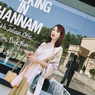 KHĂN CHOÀNG CỔ LỤA HÀN CHÂU SLH34