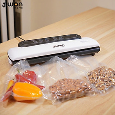 Máy hút chân không JIWON JWH-2830, máy hàn miệng túi nhỏ gọn, dùng được cho đa số loại túi