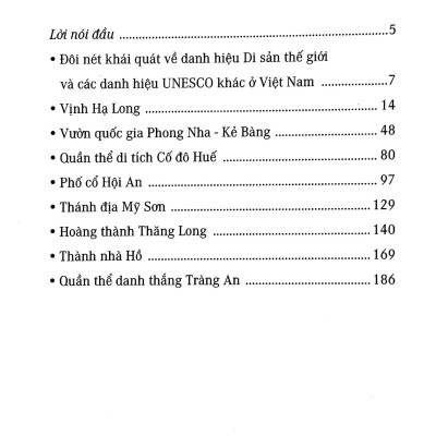 Việt Nam Đất Nước-Con Người - Di Sản Thế Giới Ở Việt Nam