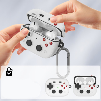 Bao Case Ốp Tay Cầm Game Có Khóa Chống Thất Lạc Rơi Tai Nghe cho Airpods 4 - Hàng Chính Hãng