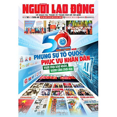 Nhật báo Người Lao Động từ ngày 21-07-2025 đến 25-07-2025