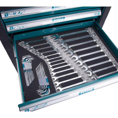 BỘ 162 MÓN TRONG XE ĐỰNG CÔNG CỤ TOTAL THPTCS71621 - HÀNG CHÍNH HÃNG