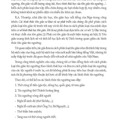 Tín Ngưỡng Của Các Dân Tộc Việt Nam