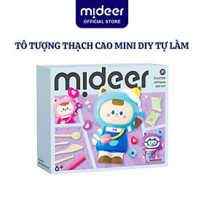 Tô tượng thạch cao mini DIY tự làm cho bé Mideer Plaster Artisan Art Kit