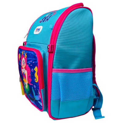 Balo B.bag Chống Gù Adventure Box-Under The Sea B-12-116 Xanh nhạt