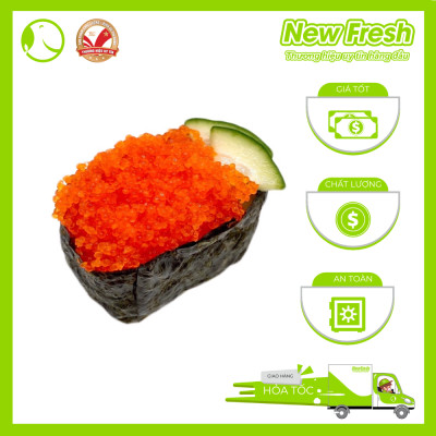  [GIAO NHANH HCM] Trứng Tôm Nhật Bản EbiKo Màu Cam Từ Quả Yuzu - Hộp 500g