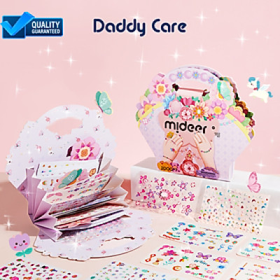 Hình xăm cho bé, dán móng tay cho bé Mideer Garden Fairy Dress Up Sticker Pack 1000 miếng