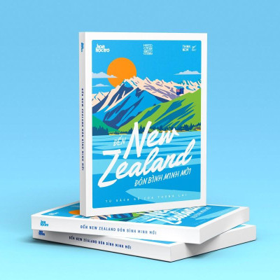 Đến New Zealand Đón Bình Minh Mới - Tặng Kèm Sticket + Huy Hiệu Xinh Yêu