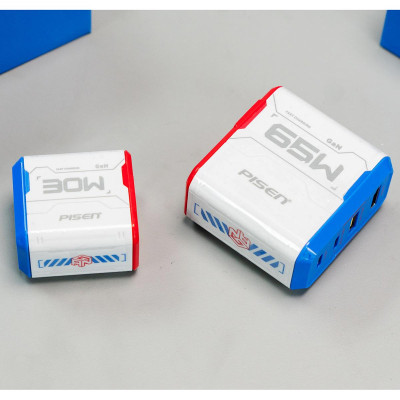 Sạc Nhanh Pisen Quick - Gundam Gamer G1 PD30W GaNUltra 1C1A - Pisen CC1000