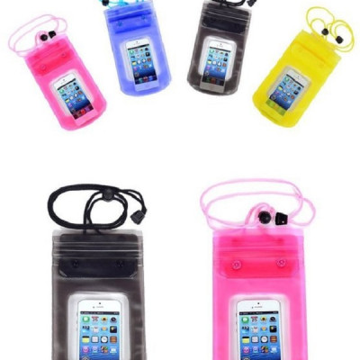 Bộ 2 Túi đựng điện thoại chụp hình dưới nước đi mưa chống nước cao cấp kèm dây đeo